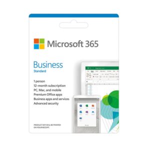 Microsoft 365 Business Standard - Subscription license (1 year) - 1 user (5 devices)